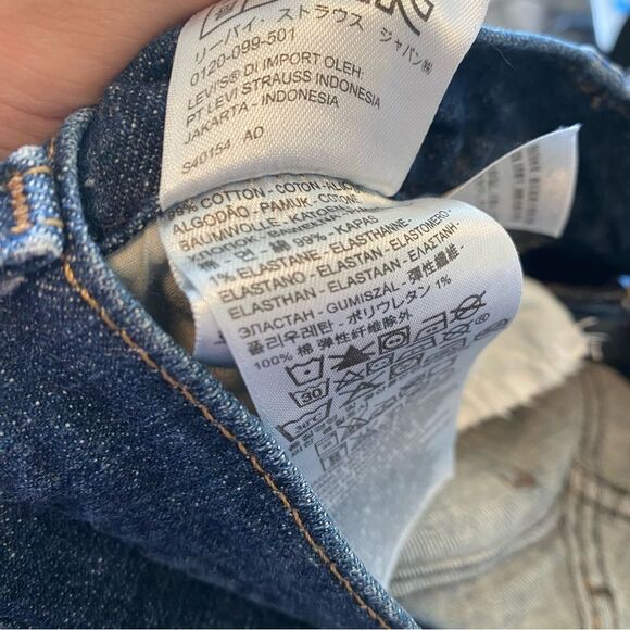 Levi’s 515 Bootcut Jeans Dark Wash Denim Size 14S - Picture 9 of 13